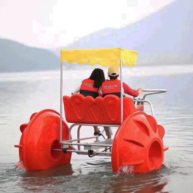 قارب مجداف رياضي مخصص ، دراجة ثلاثية العجلات بالماء ، تصميم مختلف ، بيع بالجملة