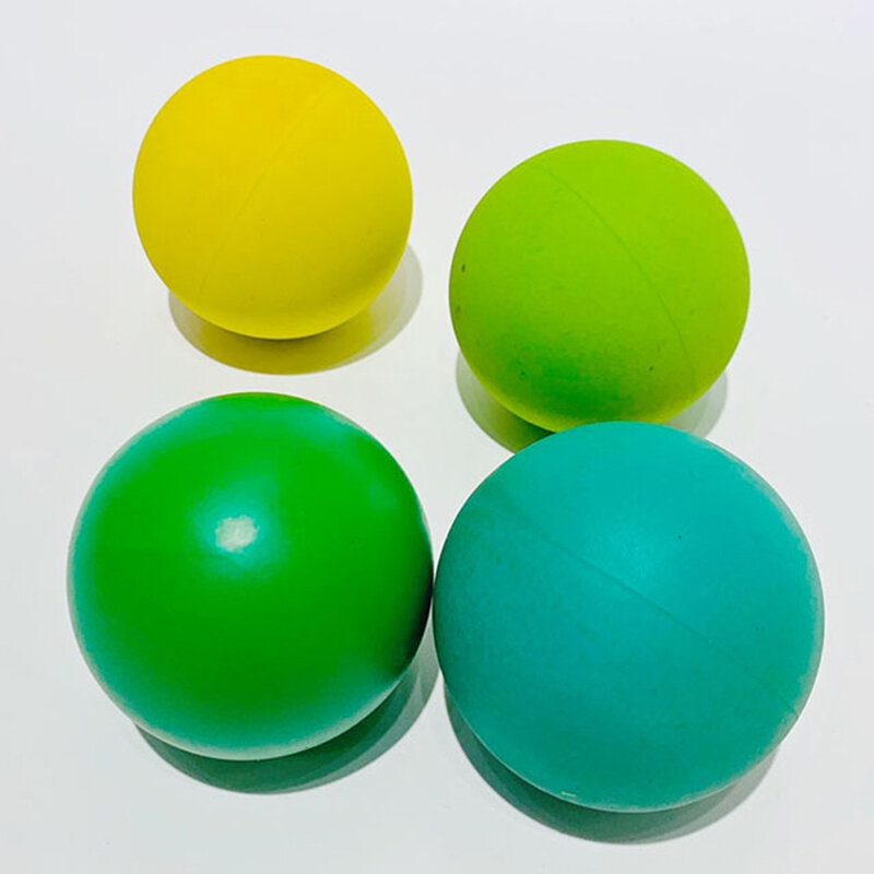 競技トレーニング用の低速中空ゴムボール、格納式ボールスクワット、5.5cm