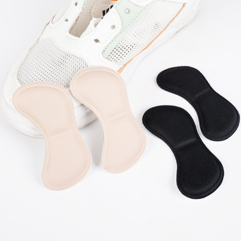 Solette con tacco in spugna per pattino sportivo inserto adesivo adesivo per la cura dei piedi accessori per scarpe elasticità soletta morbida antiattrito