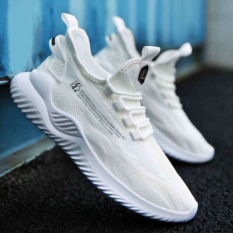 Men's Sport Shoes 2024 New Summer Soft Sole Mesh Breathable Sneakers Fashion Outdoor Casual Running Versatile Trendy man Shoes