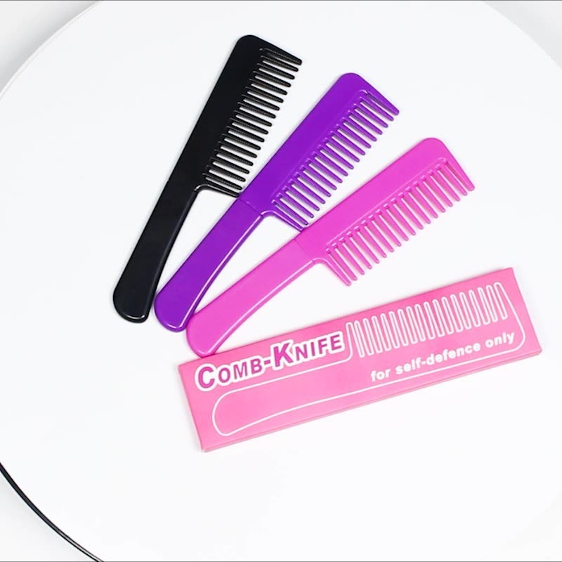 Hairdress Comb Heat Resistant Woman Wet Hook Curly Hair Brushes Pro Salon Dyeing Styling Tools Coarse Wide Spikes Tooth