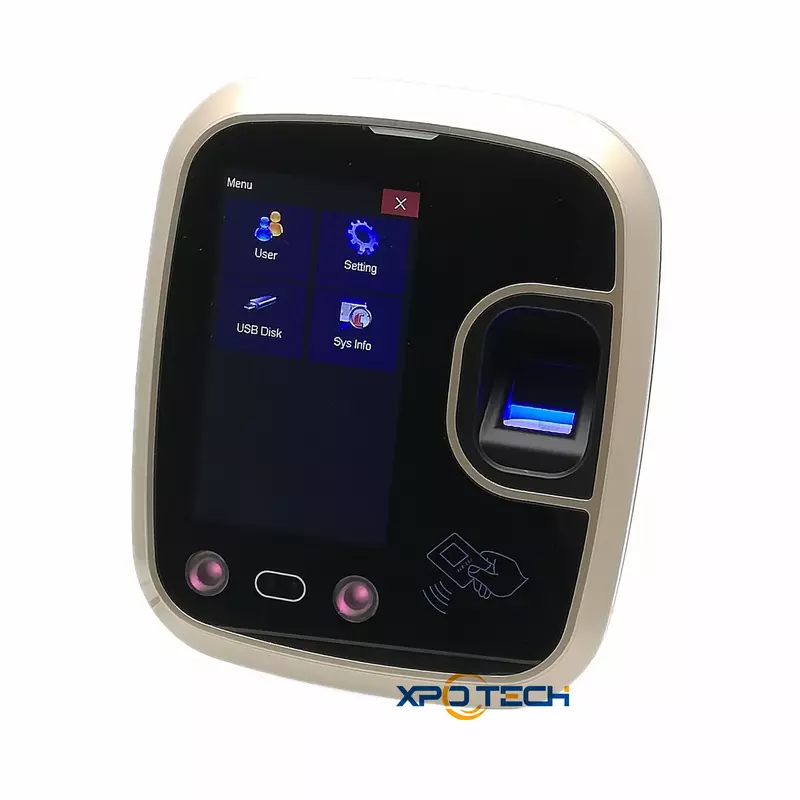 Máquina de asistencia de reconocimiento facial biométrica profesional, Face850, tiempo de asistencia
