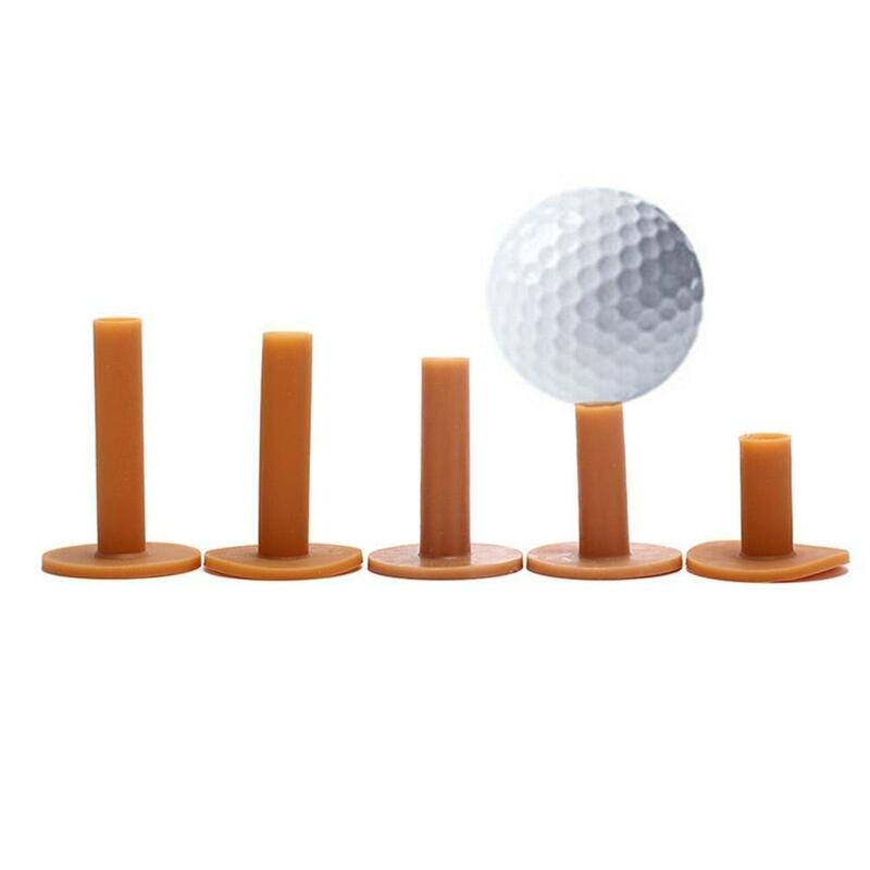 Titular T de borracha do golfe 43/54/70/80/83mm Treinamento Prática T Mat Golves Bola Hole Holders