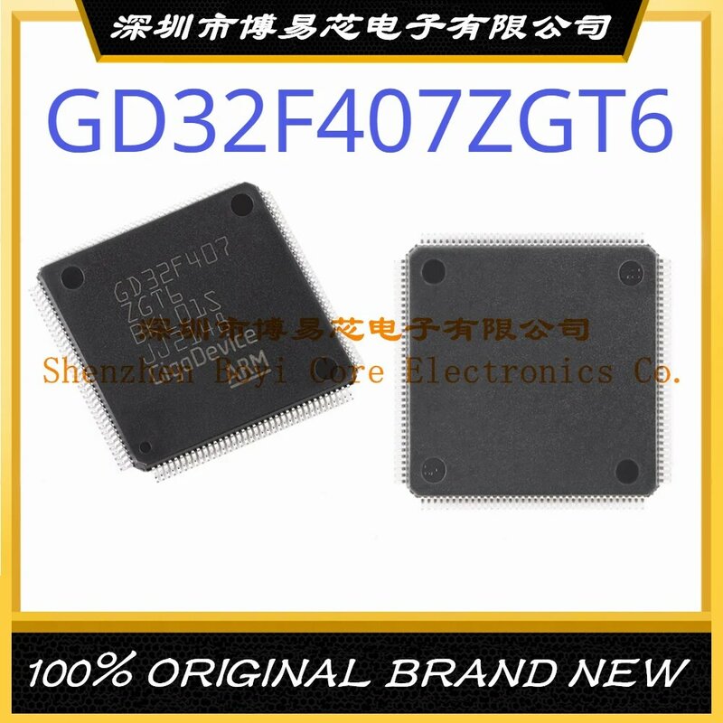 GD32F407ZGT6 Gói LQFP-144 Cánh Tay Cortex-M4 168MHz Đèn Flash: 1 GB: 192KB MCU (MCU/MPU/Sóc)
