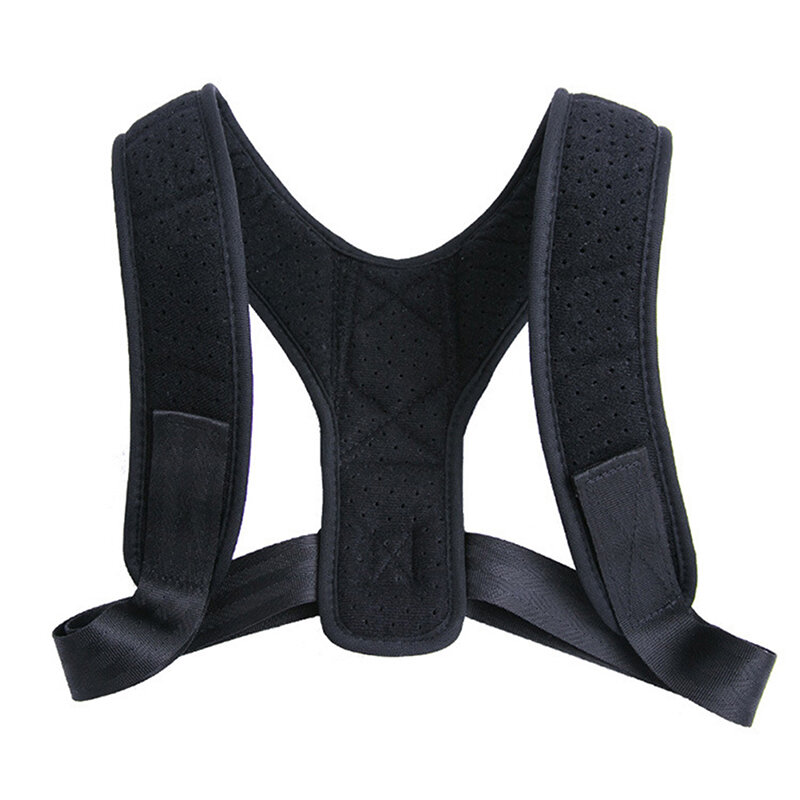 Attelle dorsale réglable unisexe, soutien de posture invisible initiée, ceinture de santé pour la colonne vertébrale et le cou, sport à domicile et au bureau, 1X
