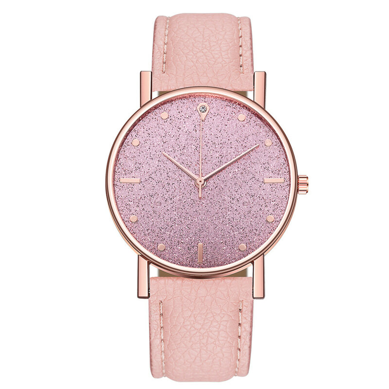 Relógio de pulso de couro de luxo feminino, relógio feminino, elegante, pequeno, mostrador, marca superior, moda