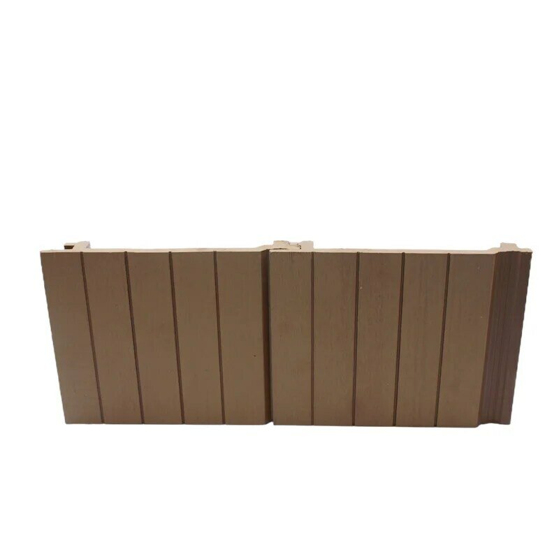 High-end outdoor waterproof composite exterior wall wood plastic decorative wallboard