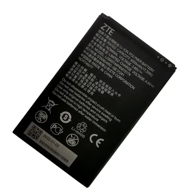Batería Li3945T44P4h815174, 100% mAh, Original, para ZTE MU5001, Wifi6, 5G, enrutador inalámbrico, portátil, novedad, 4500