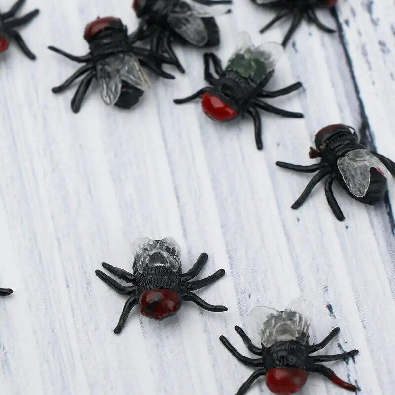 10Pcs Imitation Centipede Scorpion Flies Insects Fool's Day Toys Prank Funny Trick Joke Gadgets