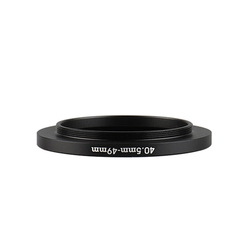 Anello filtro Step-Up nero in alluminio 40.5mm-49mm 40.5-49mm adattatore per obiettivo da 40.5 a 49 adattatore per obiettivo della fotocamera Canon Nikon Sony DSLR