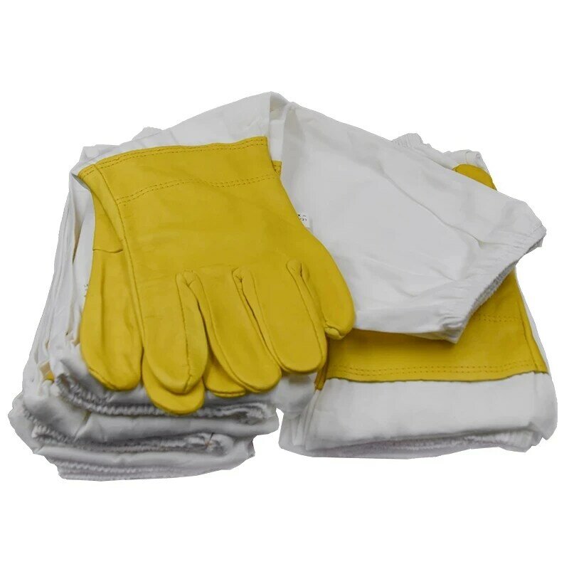 Beekeeping Gloves Sheepskin Gloves Anti-bee Anti-sting for Professional Apiculture Beekeeper Prevent Beehive Tools Bee Equipment