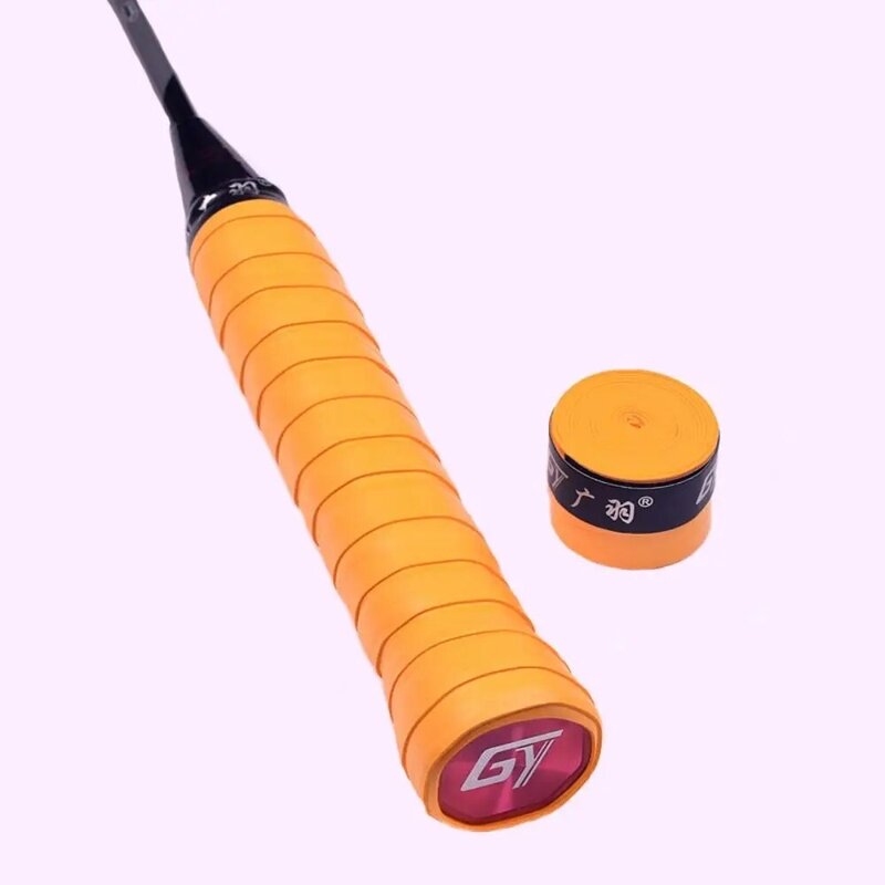 9 Colors Grip Tape Accessories Anti-slip Shock Absorption Fishing Rod Sweatband PU Thicken Anti-slip Band Badminton