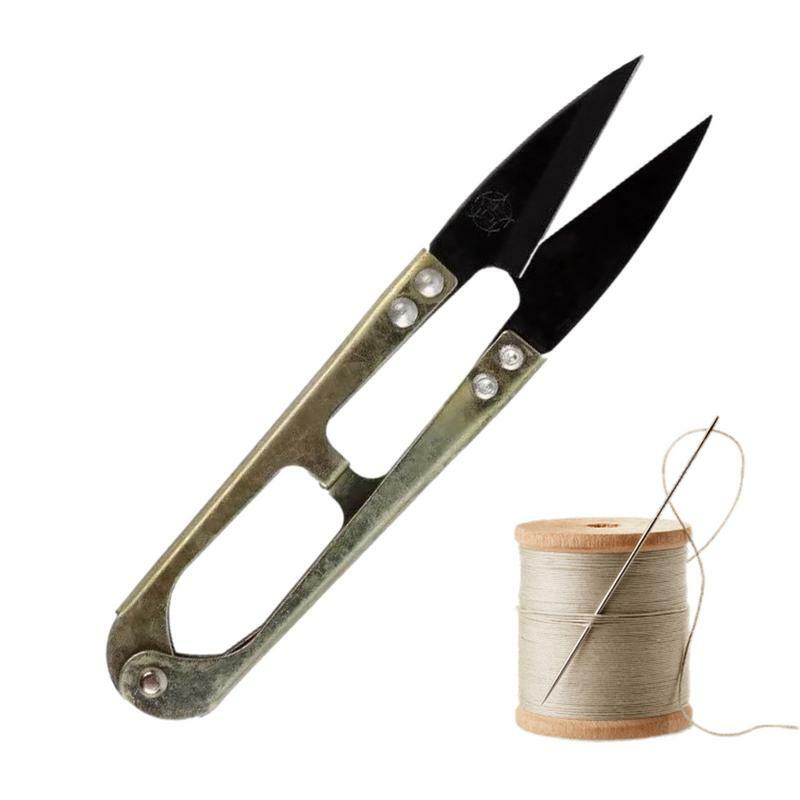 U字型スレッドスニップはさみ、小さな縫製シャーズ、糸糸カッター、縫製ミニ用トリミングッパー