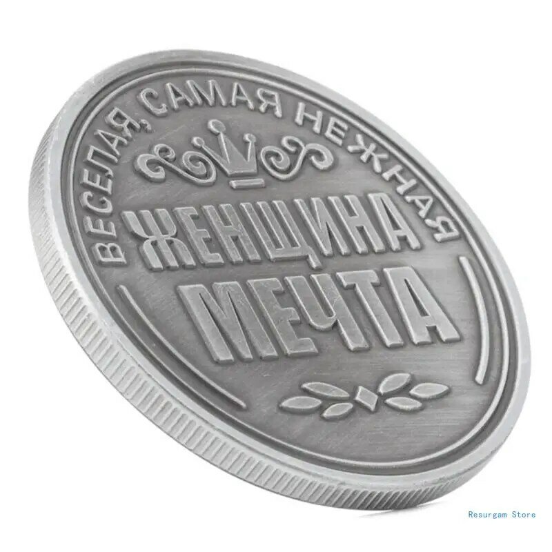 Colección monedas desafío conmemorativo Irina rusa, regalo físico coleccionable, envío directo