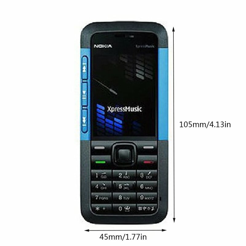 Ponsel Baru 2022 untuk Nokia 5310Xm C2 Gsm/Wcdma Kamera 3,15 MP Ponsel 3G untuk Ponsel Keyboard Anak Senior Ponsel Ultra-tipis