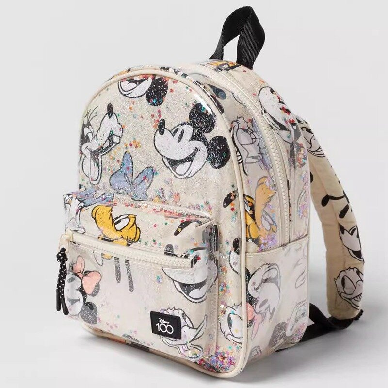 Bolsa de ocio con estampado de dibujos animados para niños, mochilas escolares para niños y niñas, mochila de viaje al aire libre