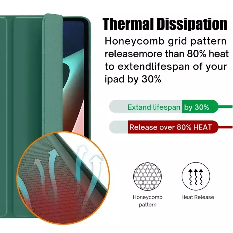 Sarung Xiaomi Redmi Pad SE 11 inci 2023, pelindung tidur otomatis funda untuk redmi Pad se 11 "dudukan magnetik