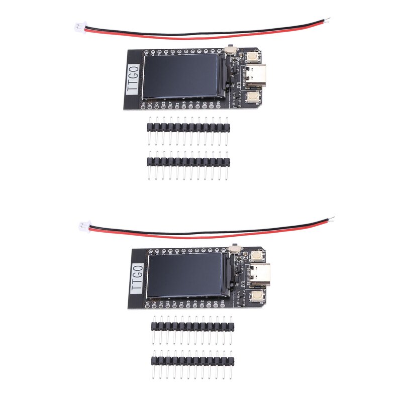 2X Ttgo T-Display Esp32 Wifi and Bluetooth Module Development Board for Arduino 1.14 Inch Lcd
