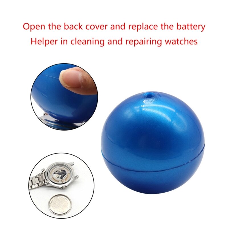Abridor parte posterior reloj, herramienta práctica relojero, fácil usar, removedor tornillo bola fricción