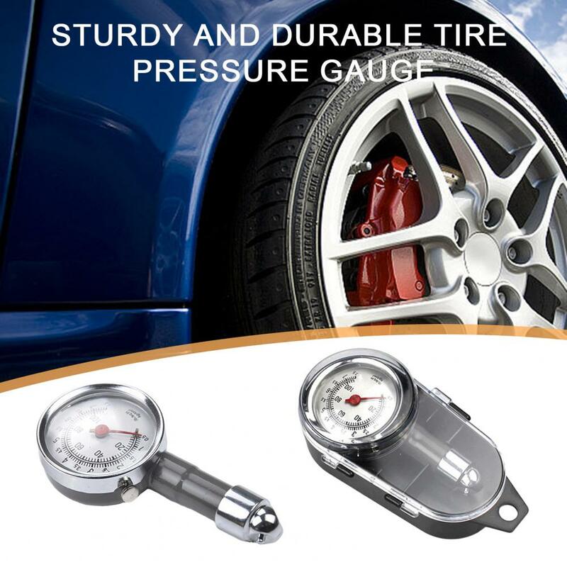 Car Tire Pressure Gauge Tire Pressure Status Display Accurate Easy-to-read Mechanical Tire Pressure Gauges for Cars Motorcycles