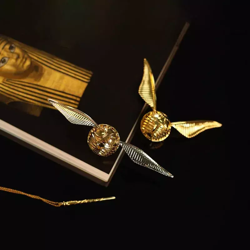 Kotak perhiasan logam penyimpanan untuk wanita kotak cincin Snitch emas kotak perhiasan Aksesori organisator hadiah Souvenir pernikahan