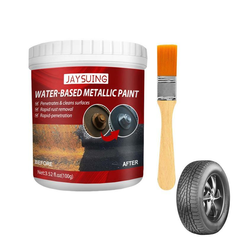 Metal Rust Remover Paint Car Convertible Cleaner For Coating Renovation For Door Handles Exhaust Pipe Wheels Fronts Lights