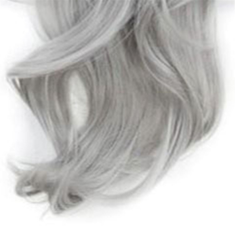 Naturalny pełne peruki z długich włosów falowane syntetyczne żaroodporny peruka Ombre dla kobiet i dziewcząt kostium na imprezę Cosplay