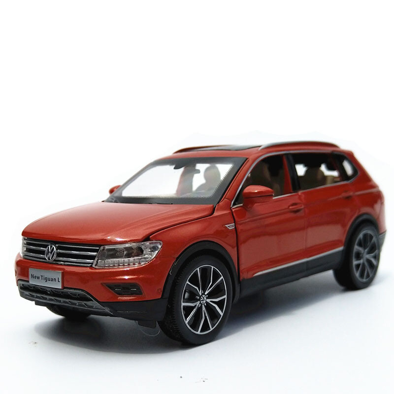 1:32 Tiguan SUV Alloy Model Car Toy Diecasts Metal Casting Sound and Light Car Toys For Children Vehicle