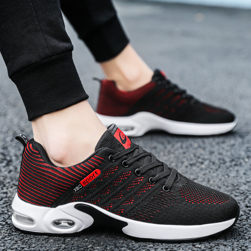 Running Shoes Summer 2022 New Men's Outdoor Breathable Sports Shoes Non-slip Lace-up Shoes Brand Men Sneakers Fitness Shoes 8807