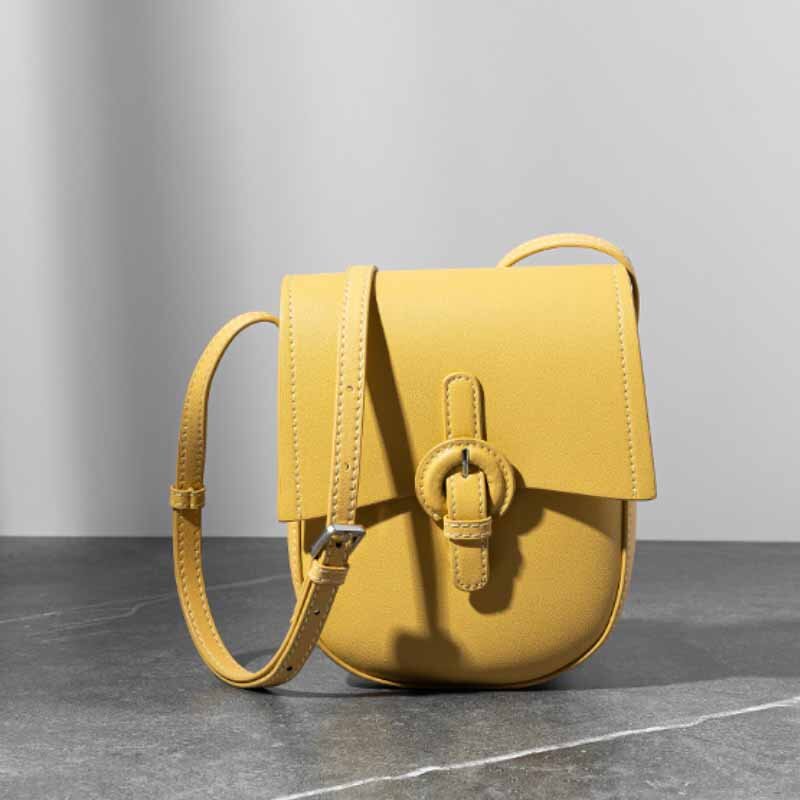 A Niche Design Cowhide Mobile Phone Bag Messenger Luxury Woman 2023 Women's Handbags Free Shipping Bags Ladies Shoulder Female