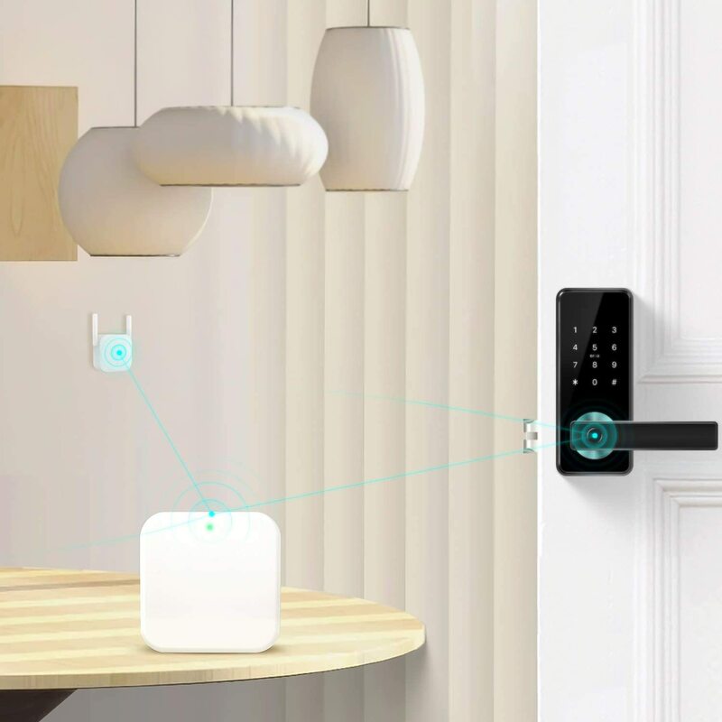 TTLOCK APP G2/G3 WiFi Gateway Hub Smart Door Lock Unlock Bluetooth to Wi-Fi Converter Smart Home Bridge Voice for Alexa Google
