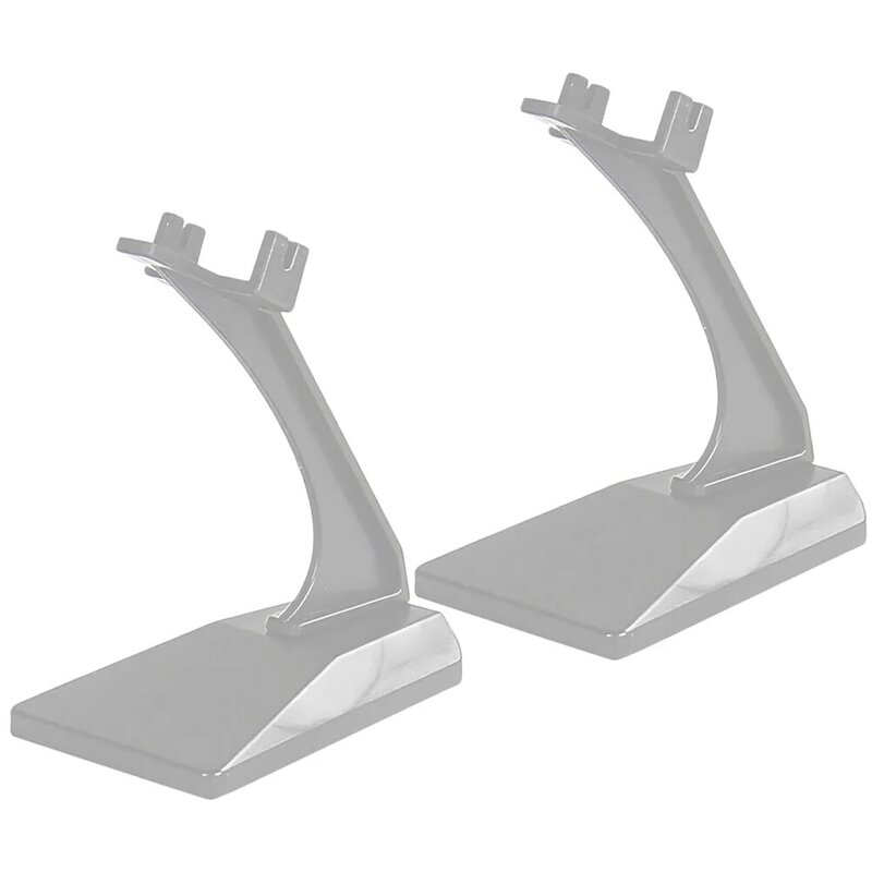 2Pcs Airplane Holder Plastic Display Stands Aircraft Model Display Stands Desktop Stand