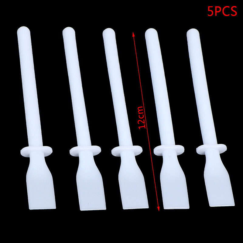 5 pezzi di plastica professionale tavolozza coltello per pittura a olio sano per artista Set strumento di pittura arti coltello