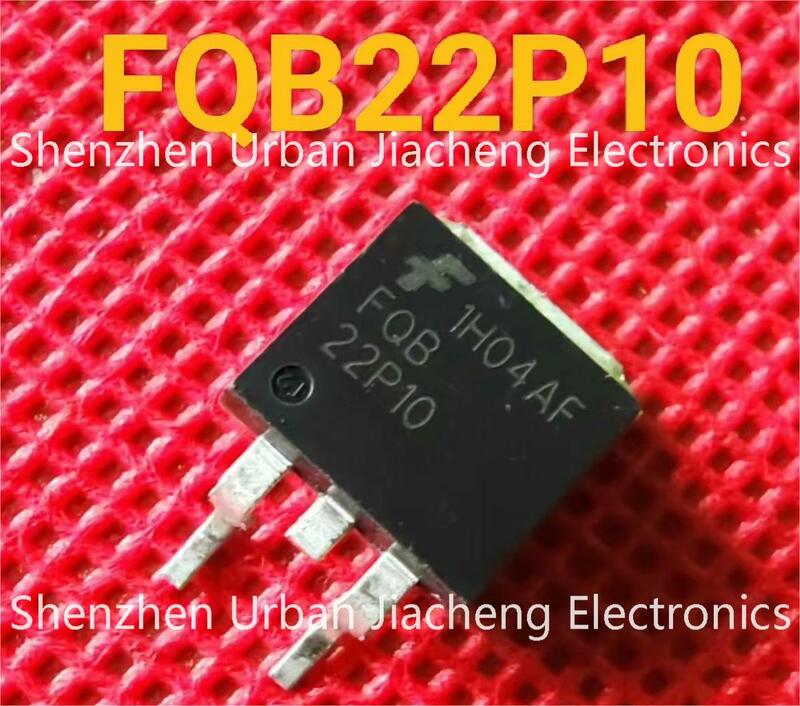 10PCS/LOT FQB22P10 TO-263 FQB22P10TM TO-263 Imported Original Best Quality In Stock Free shipping