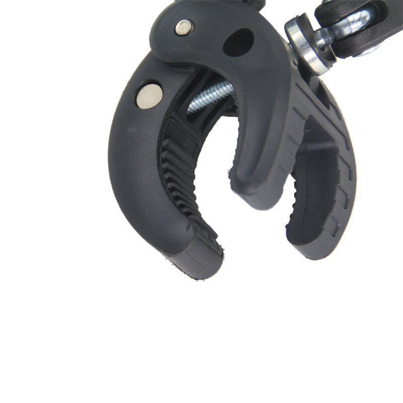 Cocls-Support de pince de guidon de moto avec clip arrière, support de microphone radio, déterminer