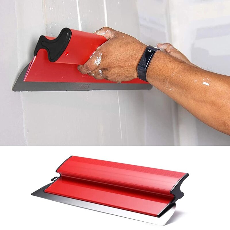 25/60cm Drywall Skimming Blade Stainless Steel Skimmer Putty Knifes Smoothing Painting Plastering Construction Tool