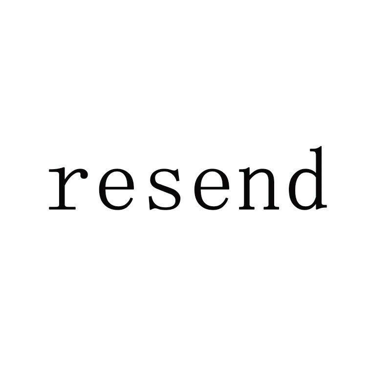 for resend