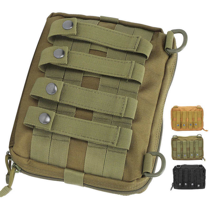 Kit de primeros auxilios táctico, bolsa médica de emergencia para caza al aire libre, coche, Camping, supervivencia, EDC, soporte de cintura ajustable