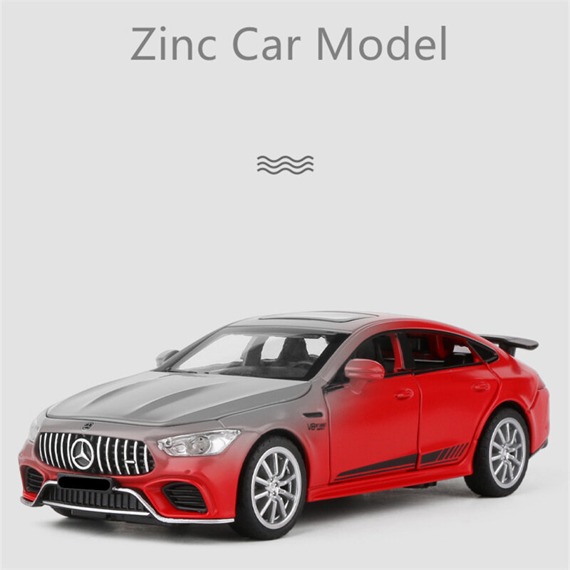 1:32 GT63S Coupe modello di auto in lega diecast metallo giocattolo veicolo modello di auto collezione suono e luce alta simulazione regali per bambini