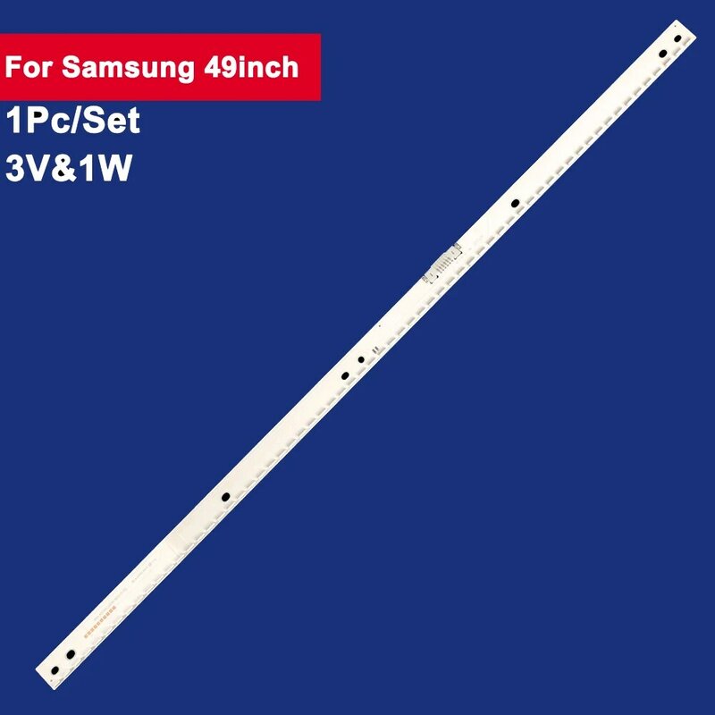1 Buah 598Mm untuk Samsung 49 Inci LED Lampu Latar TV 64LED 3V UN49K6400 UN49K6400AK UE49K6400 UE49K5510 UE49K5510A UN49K6500A UE49K567