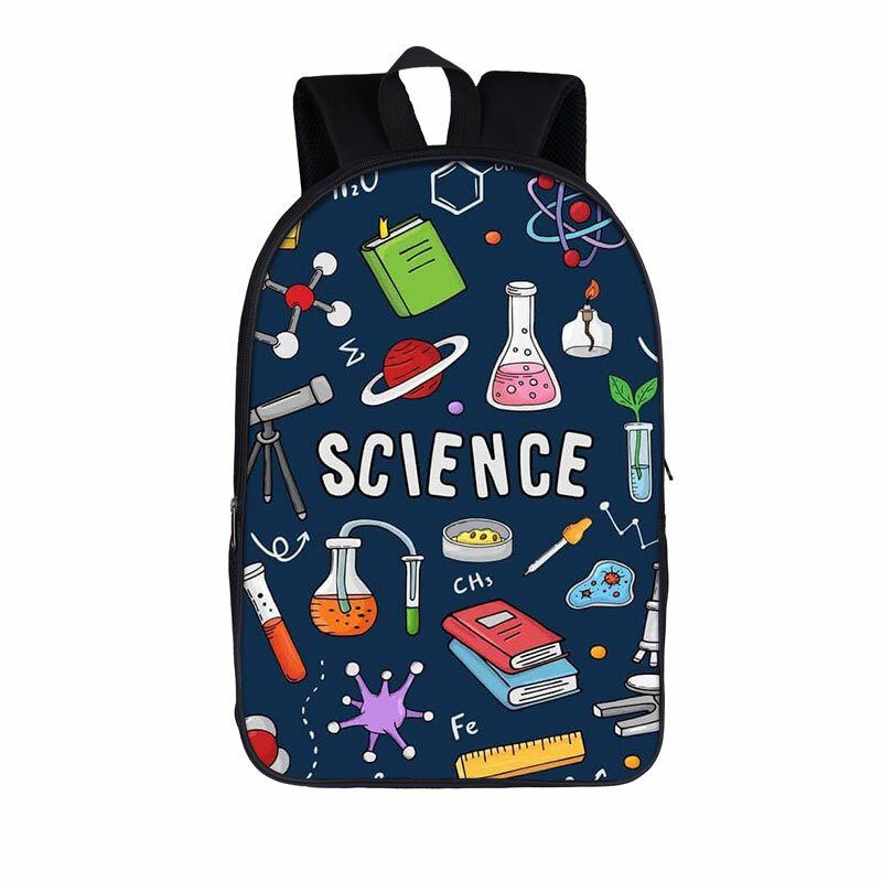 子供のための科学実験用バックパック、10代のランドセル、キッズブックバッグ、男の子と女の子のためのリュックサック、式、女性と男性