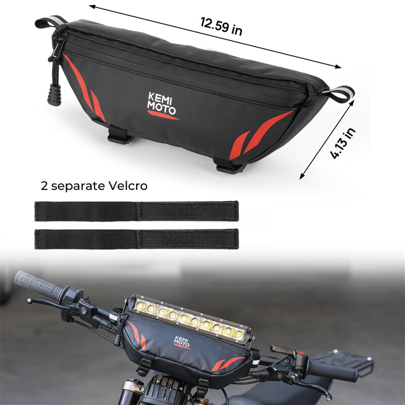Bolsa de manillar de motocicleta para BMW R1200GS R1250GS LC, bolsa de almacenamiento impermeable, bolsa de herramientas de viaje, accesorios de motocicleta