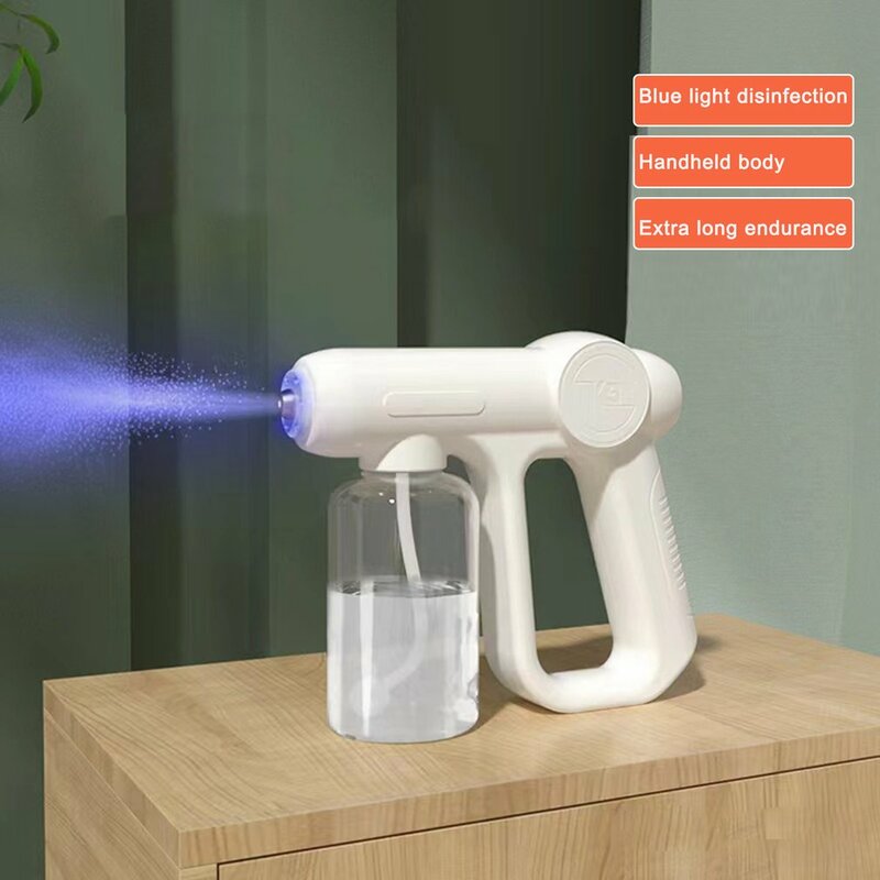 K9 Sanitizer Sprayer Electrostatic ULV Atomizer Cordless Handheld Professional Disinfectant Fogger Machine With Blue Light