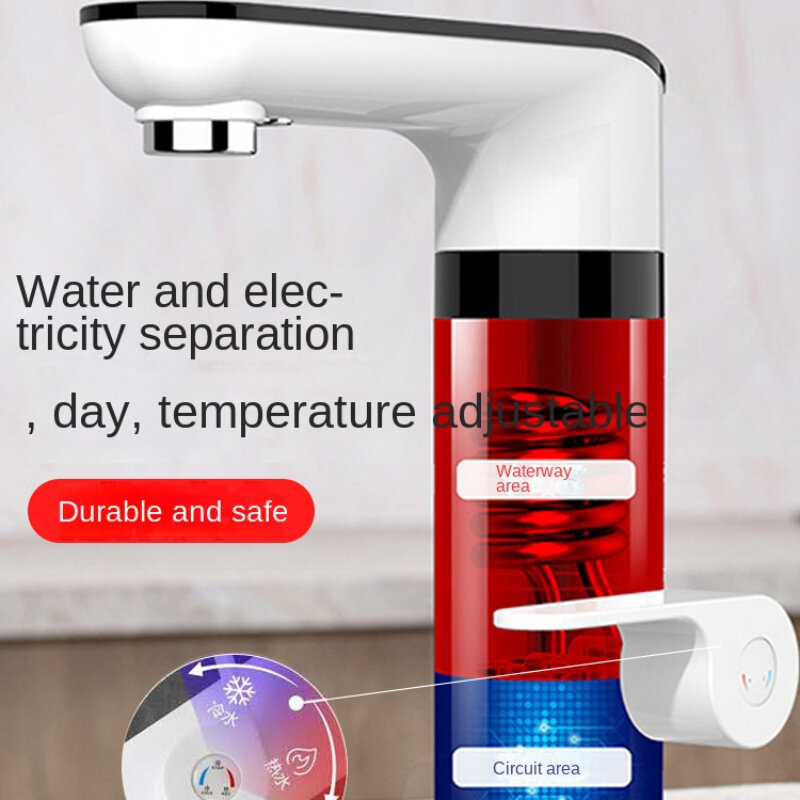 Youpin Instant Hot Water Faucet, Cozinha doméstica, Conexão selvagem, Aquecimento rápido, Separação de eletricidade, Aquecedor de água