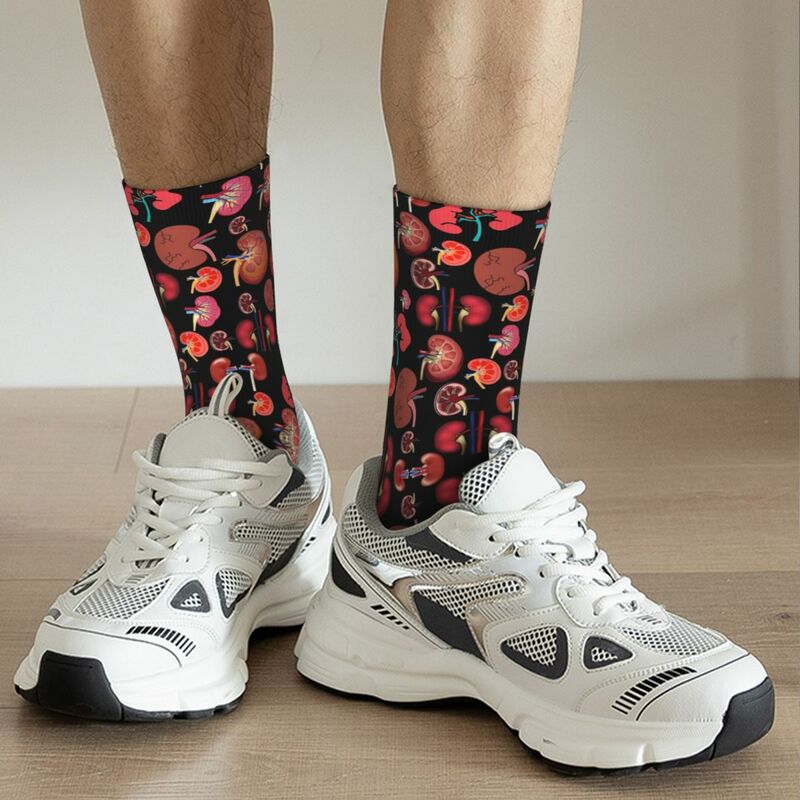 ถุงเท้ายาวสไตล์ฮาราจูกุ, ถุงเท้ายาวสำหรับผู้ชายและผู้หญิงชุดถุงเท้าของขวัญวันเกิด