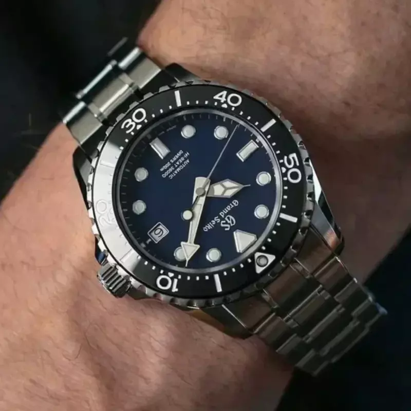Reloj de cuarzo de acero inoxidable para hombre, cronógrafo de negocios, informal, de lujo, deportivo, AAA