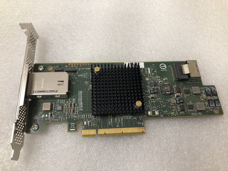 660086-001 LSI SAS 9205-4i4e PCIe3 x8 Host Bus Adapter Volle Höhe 638835-001