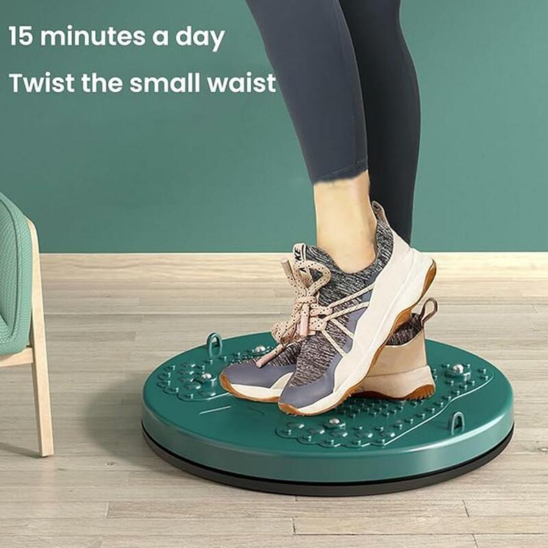 Waist Whisper Exercise Twister With Drawstring Massage Foot Sole For Slimming Aerobic Exercise And Toning Workout Twisting Disc