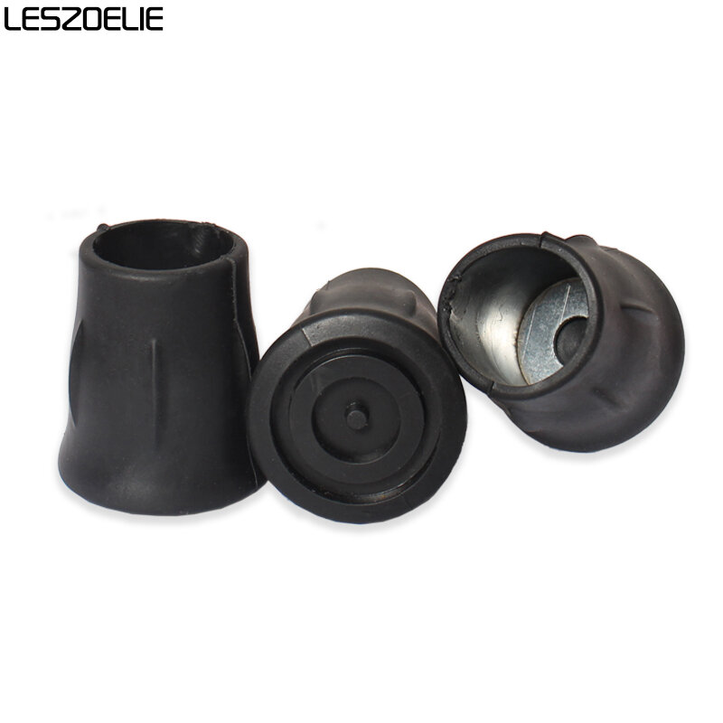1 Piece Diameter 2.2cm Black Rubber Tips For Walking Stick Rubber Pad Fashion Walking Canes End Cover Tip