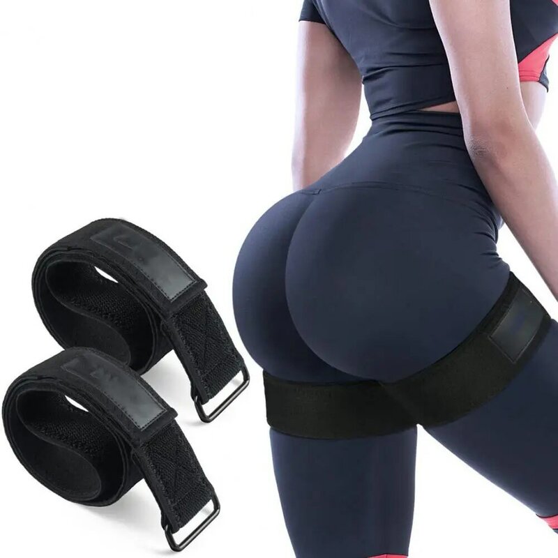 Strong Elastic Thigh Straps for Weight Loss Effective Thigh Straps for Weightlifting Muscle Training Elastic for Muscle